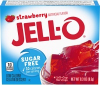 Jell-o Jello Sugar Free Instant Strawberry 8.5g